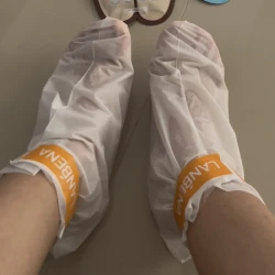 รีวิวที่มาส์กเท้า Lanbena