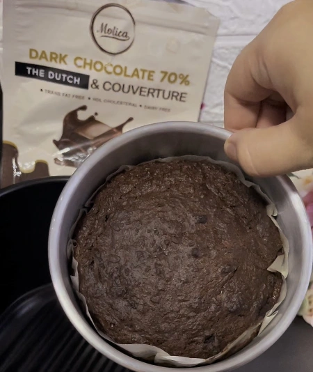 รีวิวทำเค้กกล้วยหอมเข้มข้น ด้วยคราฟต์ช็อกโกแลต Molica