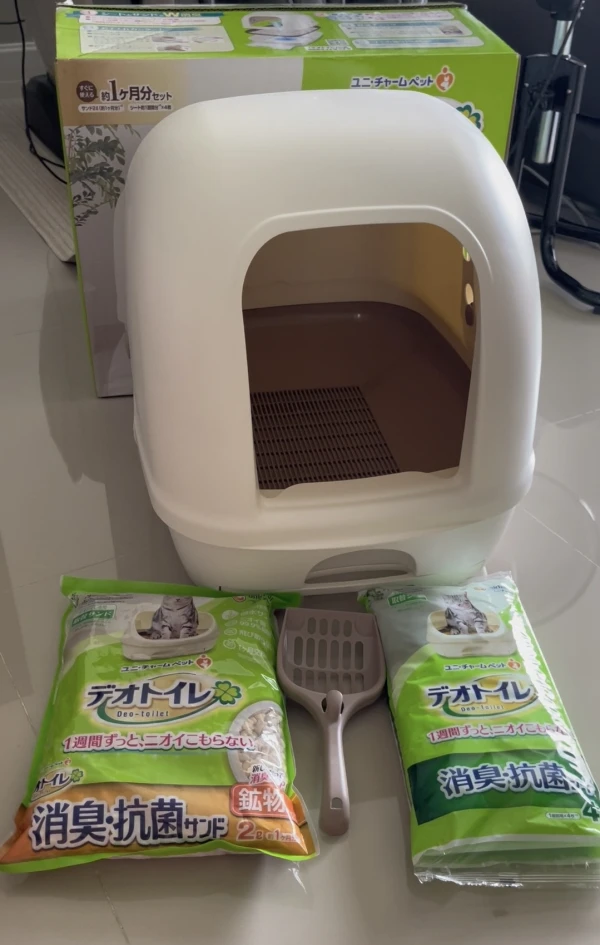 ชุดห้องน้ำแมว Deo-Toilet